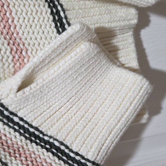 Madewell Pink/Blue Striped Sweater - Picture 3 of 4